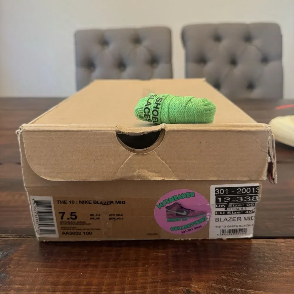 Off-White x Nike Blazer Mid The Ten Shoes
